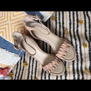 Marc Fisher  Kimmy suede platform Espadrilles